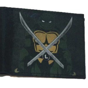 💲Teenage Mutant Ninja Turtles Canvas Bi-Fold Wallet (Swords)